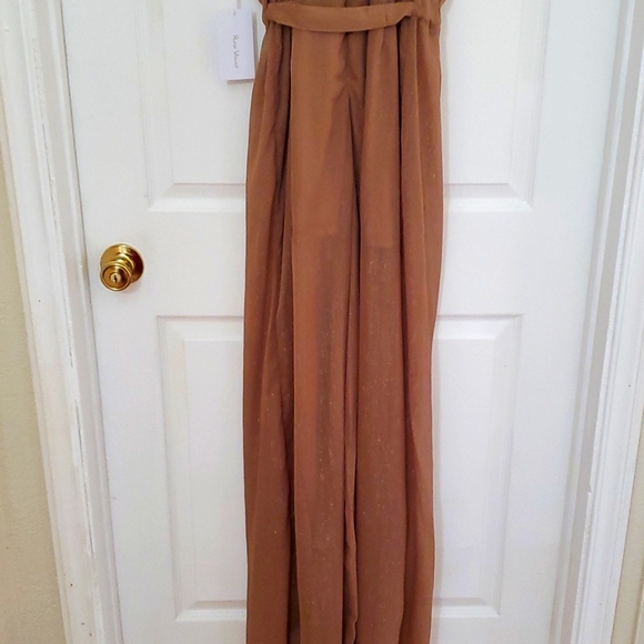 Long Flaring Jumpsuit by Rose Velvet, Size S - Picture 11 of 12